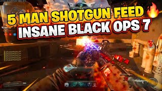 5 Man On Screen Flawless Shotgun Feed | Black Ops 7