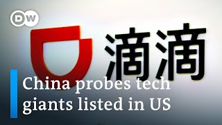 Why is Beijing cracking down on Chinese tech giants listed on Wall St? | DW Business screenshot 4