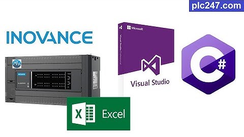 PLC Inovance & Visual Studio C# "Data Logging"