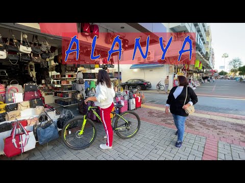 ALANYA. STREET WALK. SHOPPING  TURKEY  #alanya #turkey