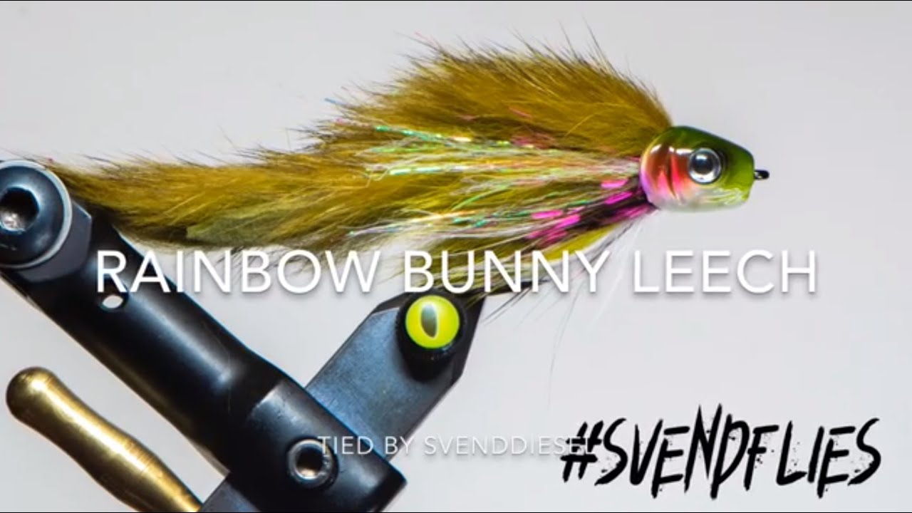 pattern armonici The 60 Second Rainbow Bunny Leech Fly Pattern Tutorial