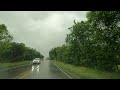 Driving in rain for sleeping real footage rain noise highway neighborhoods and random roads