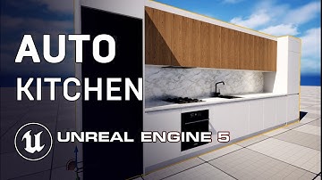 Unreal Engine 5 Auto Kitchen Blueprint Demo & Tutorial