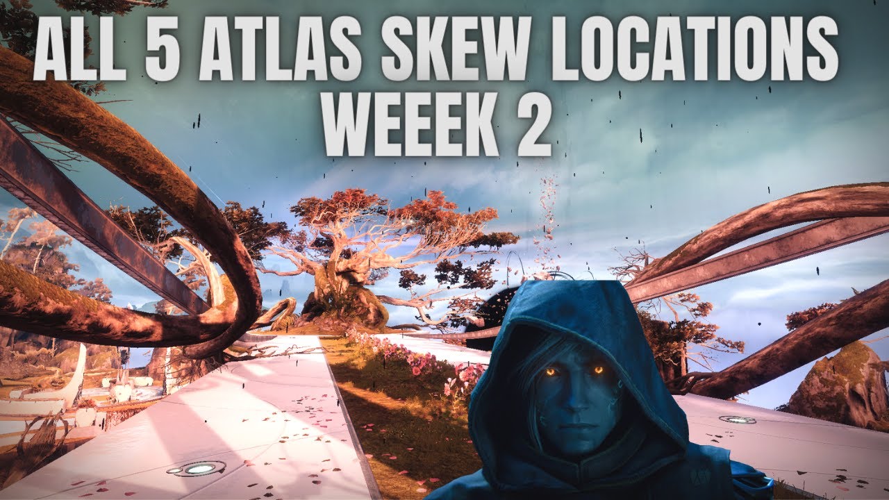 ALL 5 Atlas Skew Locations Tracing The Stars II (Week 2) - Destiny 2