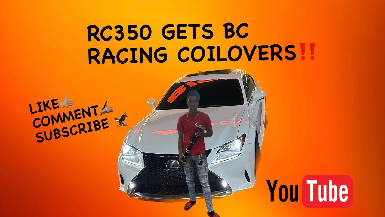 LEXUS RC350 GETS BC RACING COILOVERS INSTALLED *MINI VLOG* YouTube