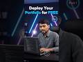 Part - 1 of Deploying your Website for FREE