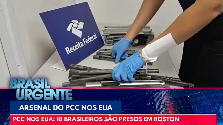 PCC nos EUA: 18 brasileiros são presos em Boston | Brasil Urgente