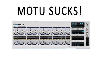 MOTU 828 MK3 Hybrid Problem
