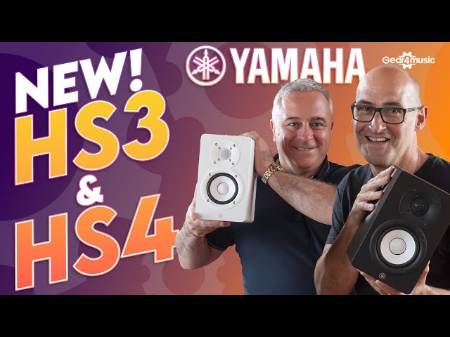 Активные студийные мониторы YAMAHA HS3 White