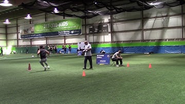 2018 National Scouting Combine - 3 Cone Drill: Day 2 QB/TE/WR/DB