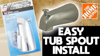 DANCO Universal Tub Spout  Easy How to Install