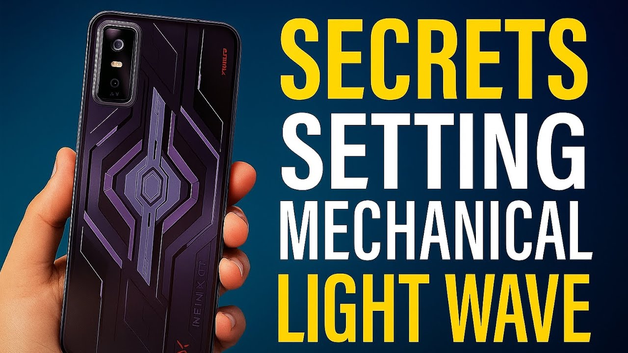 "Infinix GT 30 Pro Mechanical Light Waves Test 🔥 | Insane AMOLED Display + 144Hz!"