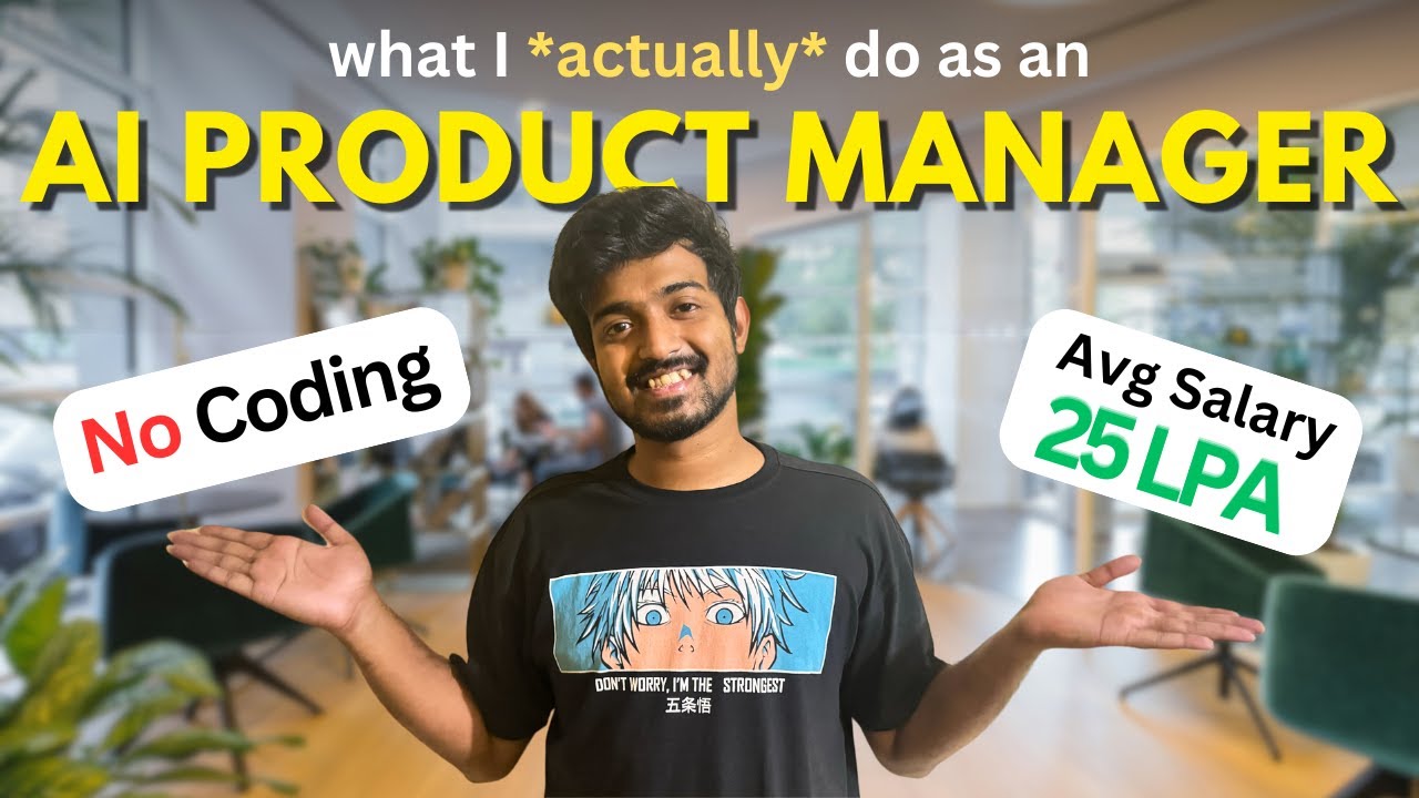 What I ACTUALLY do as an AI PRODUCT MANAGER [2026] - YouTube