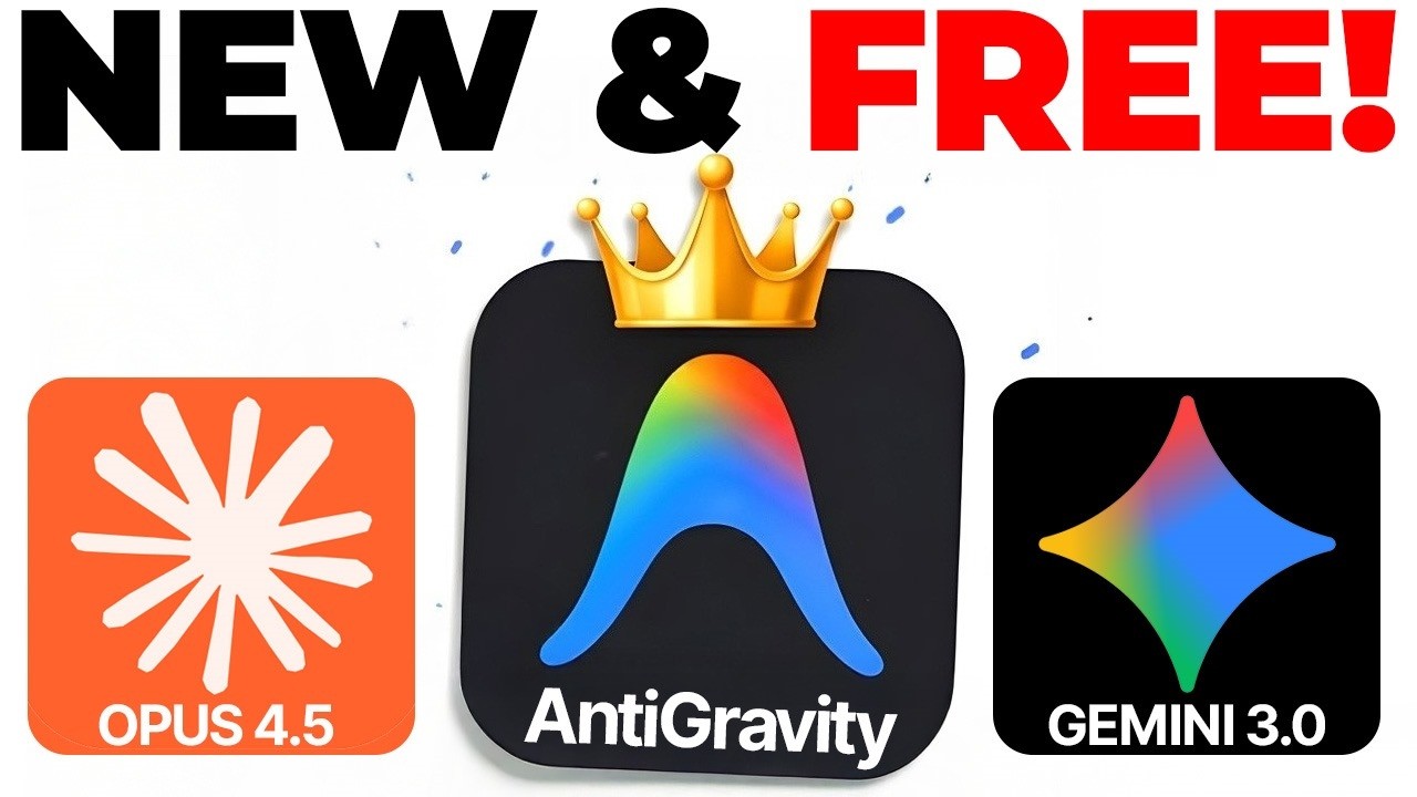 Google Antigravity Gemini 3.0 + FREE Opus 4.5 is NSANE!
