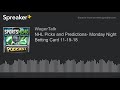 NHL Picks and Predictions- Monday Night Betting Card 11-19-18