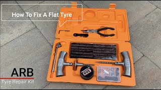 ARB TYRE REPAIR KIT: HOW TO PLUG A PUNCTURED TYRE