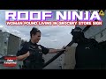 ROOF NINJA Woman Found Living In Grocery Store Sign