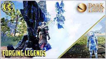 Dark and Light Forging Legends [ The Mysteries of Blackice Peaks update items and how to use them]