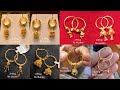 Trendy Gold earrings Hoops designs with Price and Weight 2023 || Shridhi Vlog