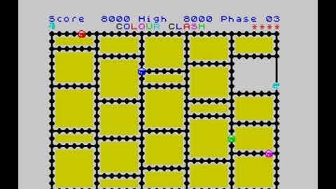 Colour Clash - ZX Spectrum - Unreal Speccy Portable 0.0.57 emulator