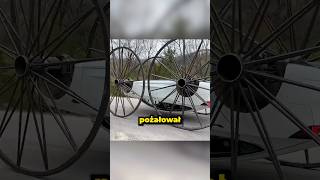 Założył 3-Metrowe Koła Do Tesli I Jeździł Do Góry Nogami