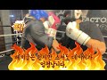 키190 헤비급 대결! 스쳐도 데미지가 엄청납니다. 