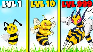 ЭВОЛЮЦИЯ ПЧЁЛ ОТ НУБА ДО ПРО В Angry Bee Evolution