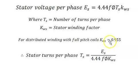 video4 5 Design of stator winding of IM