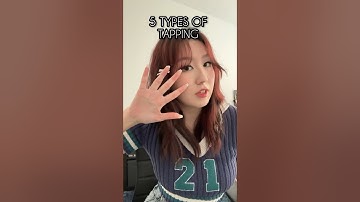 ASMR 5 types of tapping 🫡🤤 #satisfying #tapping #tingles #fastasmr