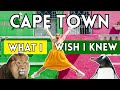 31 things to know before visiting cape town south africa