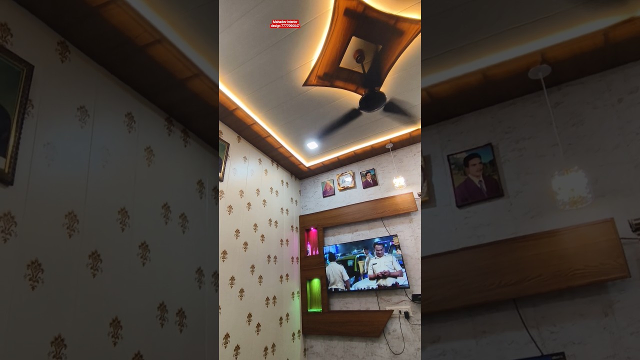 PVC LCD panel in kurukshetra|| PVC ceiling fan design in kurukshetra haryana 