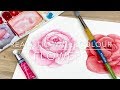 Easy Realistic Watercolour Flowers