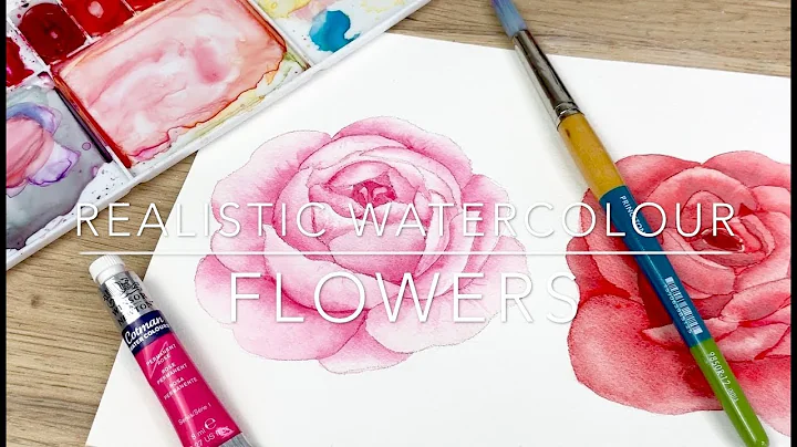 Easy Realistic Watercolour Flowers