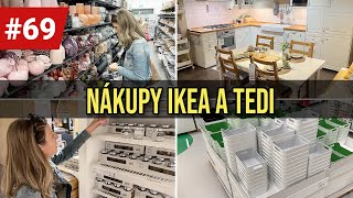 Nákupy IKEA a TEDI