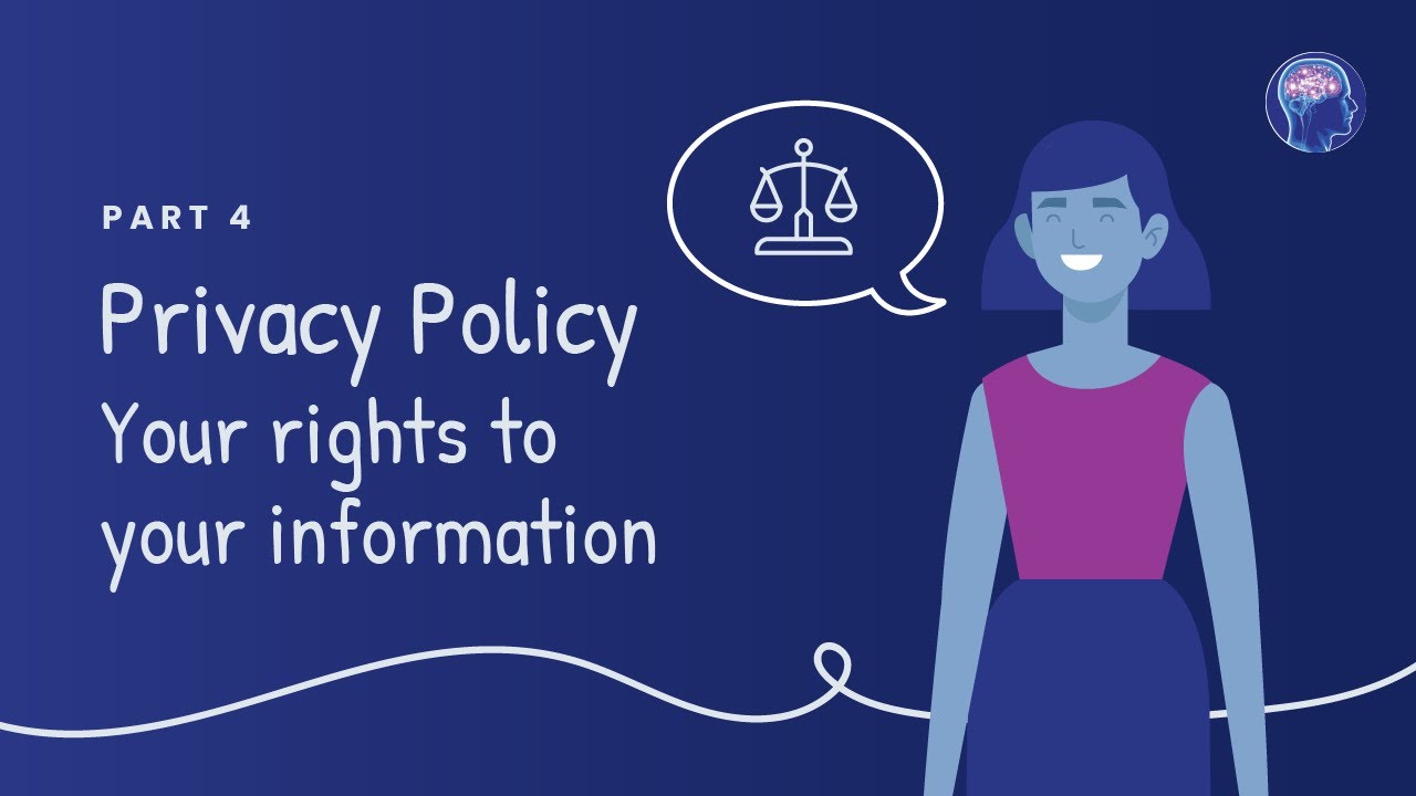 P-UK Privacy Policy (Part 4) Your rights to your information - YouTube