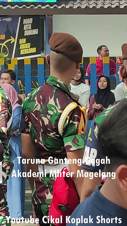 Gantengnya Taruna Poltar Ganteng Akmil Rizky Mahendra!! #shorts #drumband #akmil