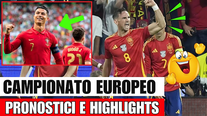 Spagna vs Germania  Finale Anticipata degli Europei 2024!