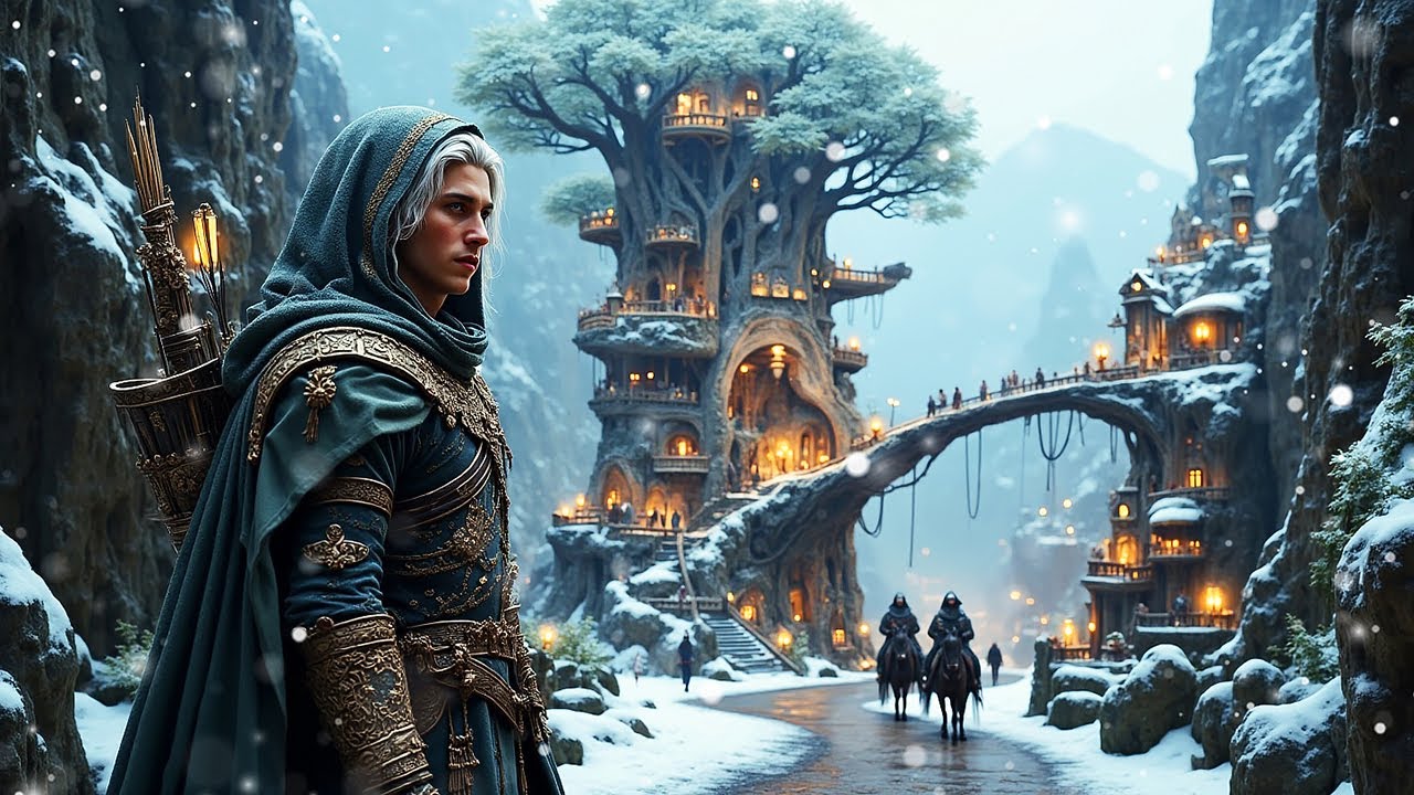 A Wanderer Among the Woodland Ruins | Echoes of the Ancient Forest