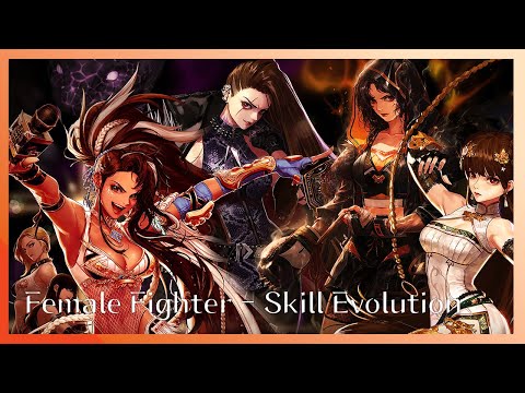 Female Fighter - Skill Evolution