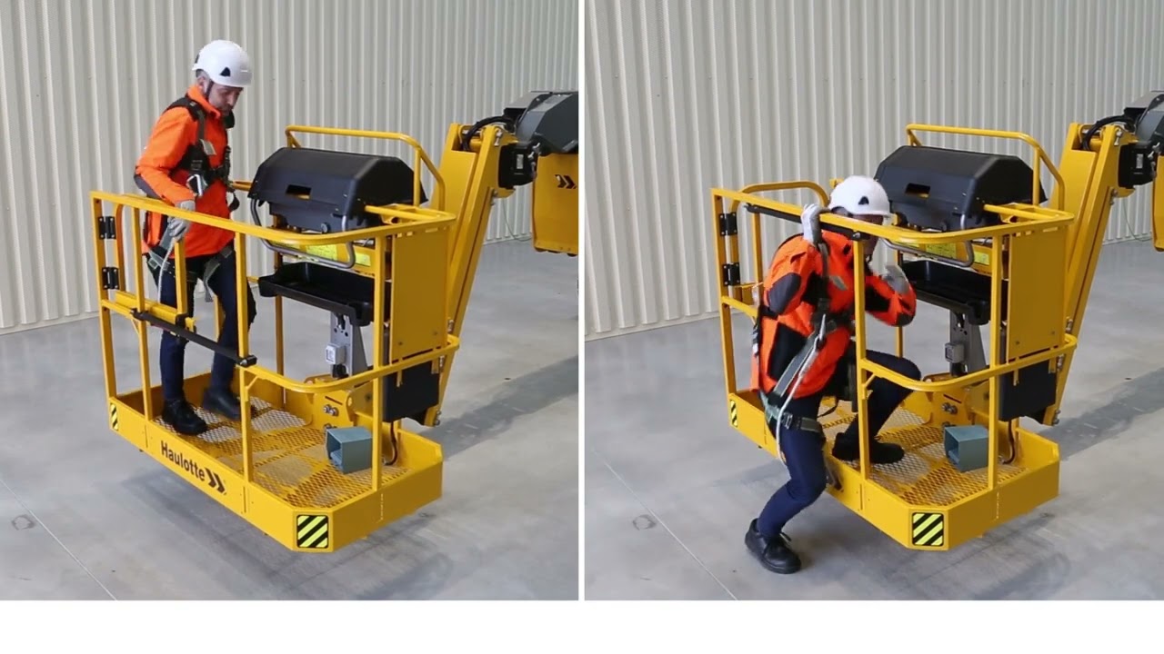 Controls overview - Haulotte Sigma 16 Electric articulating boom - ES