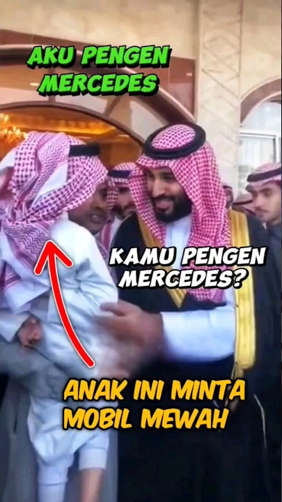 Prince Salman gave it straight away, look at this kid's actions #princesalman #viral #askforacar