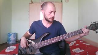Uriah Heep - The Shadows and the Wind (bass cover)