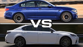 2018 BMW M5 xDrive vs 2016 Lexus GS F