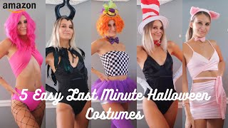 5 Easy Cheap Last Minute Sexy Halloween Costume Ideas ALL ON AMAZON! 2021 by ema 929 views 2 years ago 7 minutes, 23 seconds