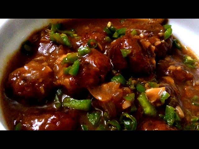 वेज मंचूरियन ग्रेवी / Restaurant Style Veg Manchurian Gravy Recipe By Kitchenofgaurav class=