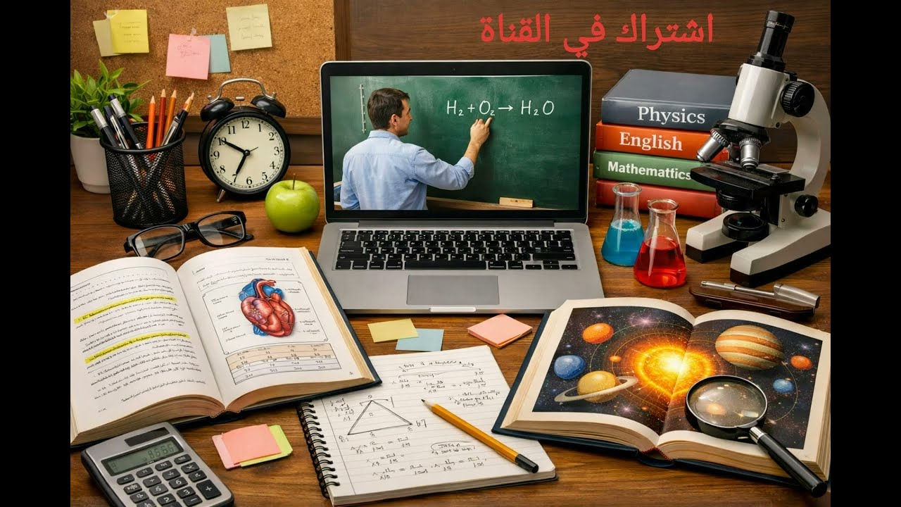 فرض الفصل الثاني في مادة الرياضيات للسنة الثالثة متوسط ( Part one )