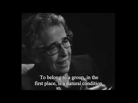 A Message From Hannah Arendt