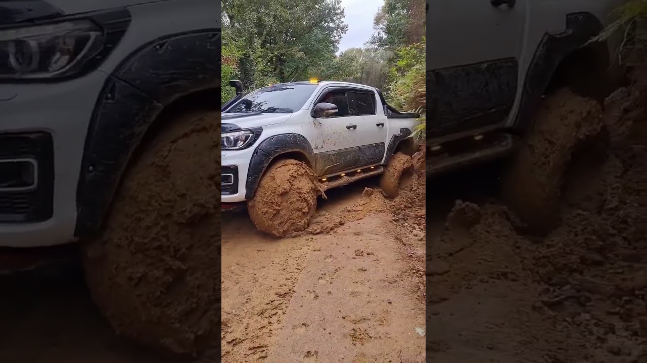 Çamurdan lastik gördünüz mü?