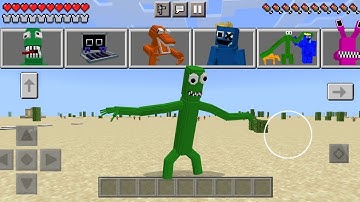 [new morph addon] Rainbow friends v2 mod for Minecraft pe