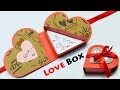 Love Box Card | Love Greeting Cards Latest Design Handmade | Box Greeting Card Making Ideas | #111